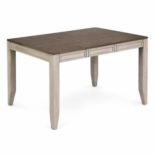 Tavolo da pranzo rettangolare in legno 150x90x75 cm